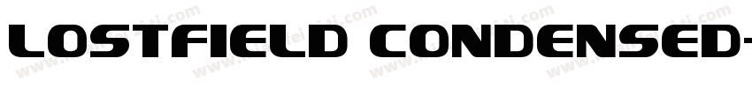 Lostfield condensed字体转换